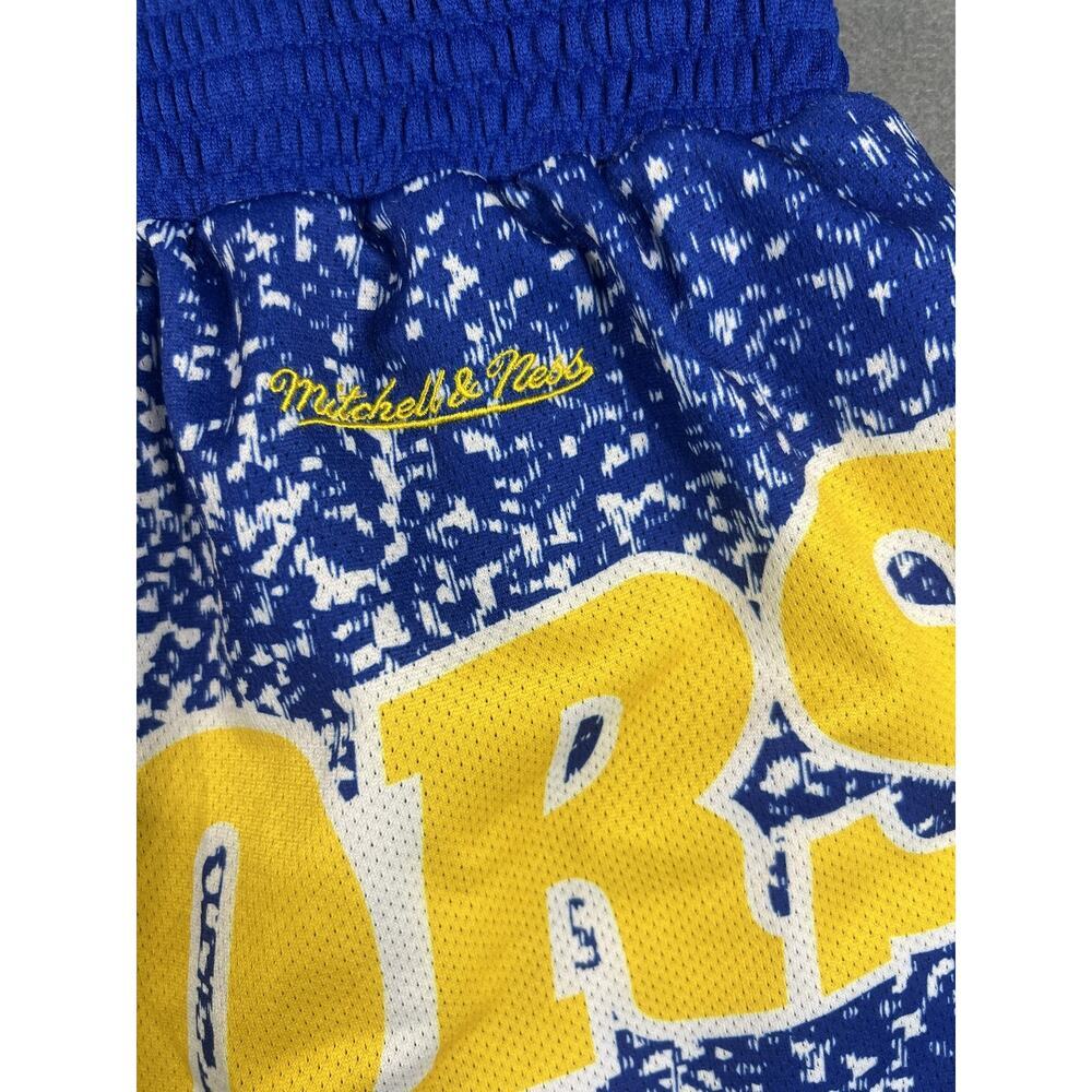 Mitchell & Ness Golden State Warrior Classic Jumbotron Shorts, Size 3X - Picture 11 of 16